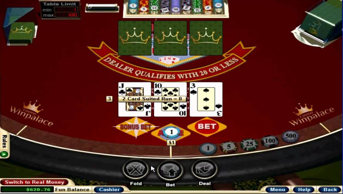 Vegas 3 Card Rummy