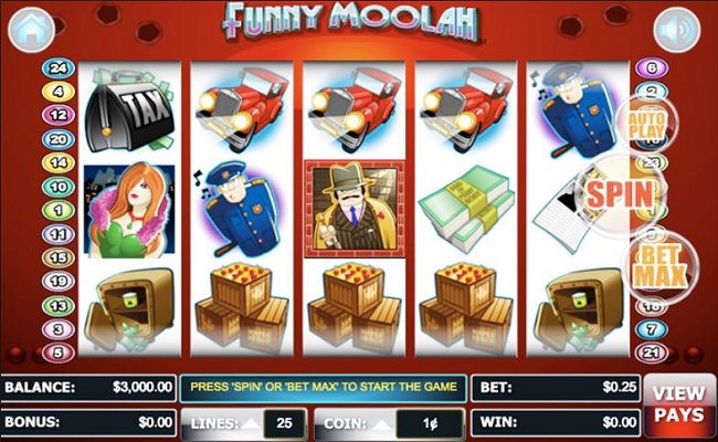 Funny Moolah Online Video Slot