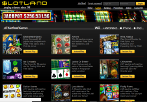 Slotland_Game Lobby