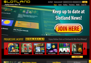 Slotland_HomePage