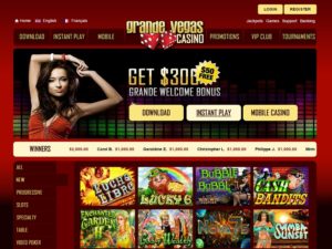 Grand Vegas Online Casino Review