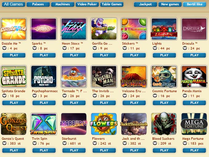 Bertil.com Casino Review