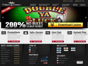 Palace Of Chance Online Casino Review