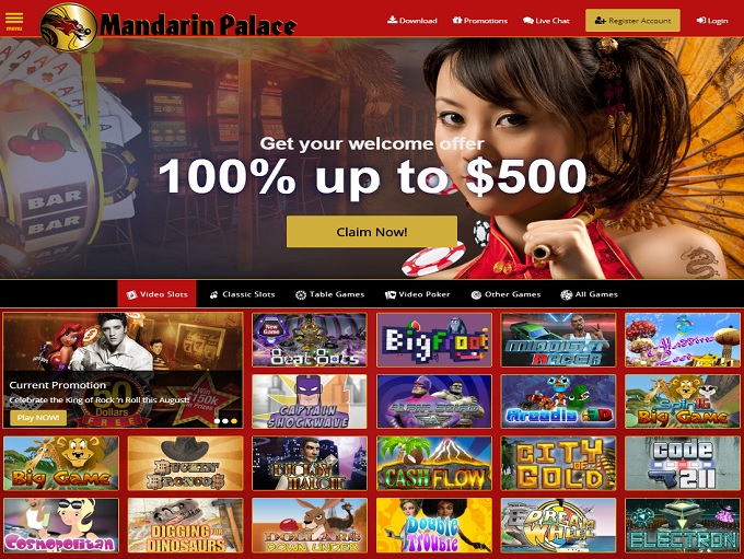 Mandarin Palace Online Casino Review