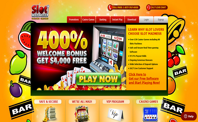 SlotMadness Casino