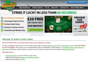 Strike It Lucky Casino