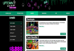 Uptown Aces Casino_Game Lobby