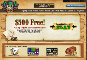 Yukon gold casino