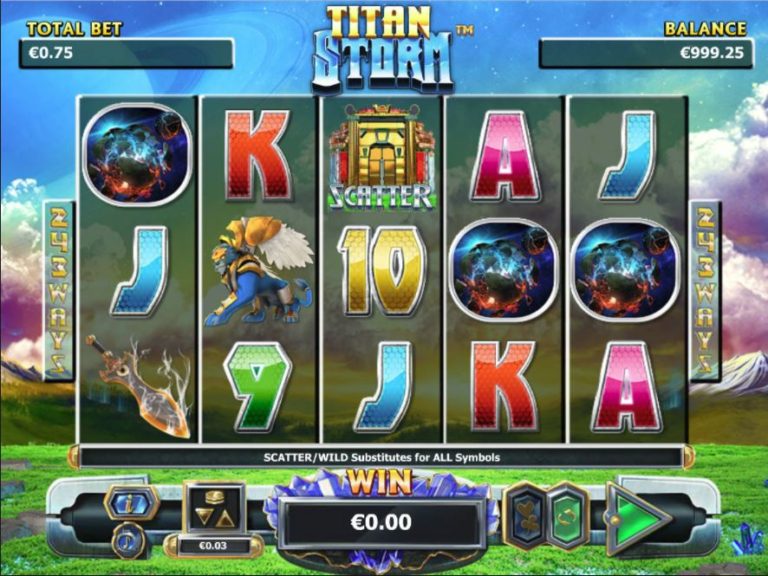 Titan Storm Online Video Slot