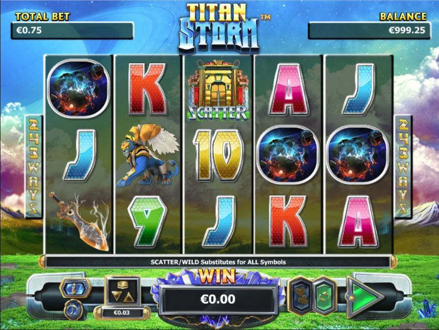 Titan Storm Online Video Slot