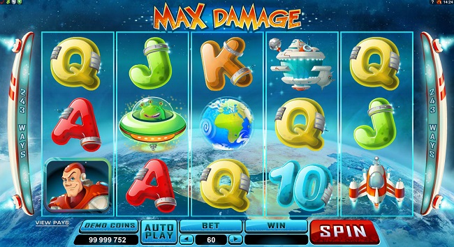 Max Damage Online Video Slot