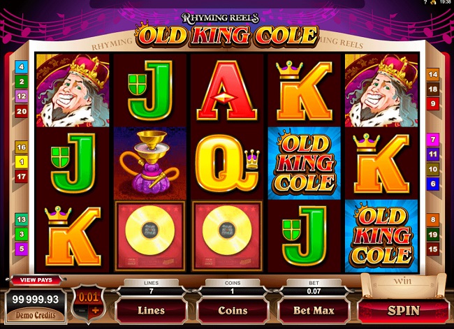 Old King Cole Online Video Slot
