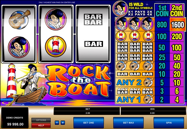 Rock the Boat Online Video Slot
