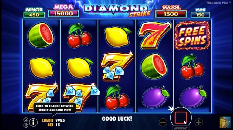 Diamond Strike Online Video Slot