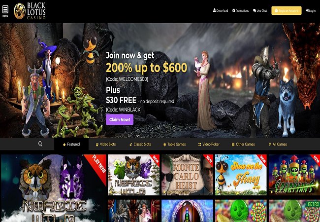 Black Lotus Online casino Review