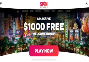 Spin homepage