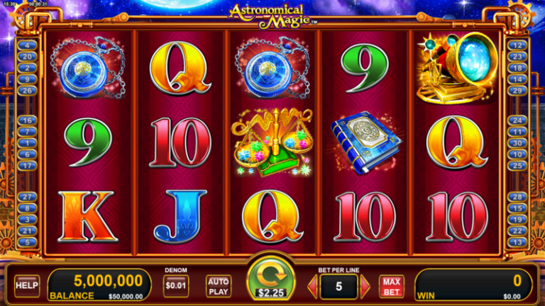 Astronomical Magic Online Video Slot
