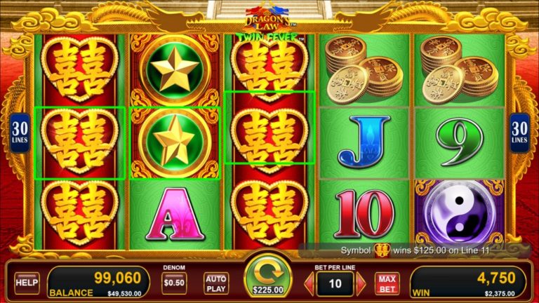 Dragon’s Law Twin Fever Online Video Slot