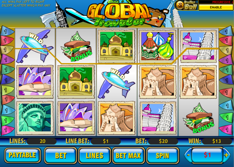 Global Traveler Online Video Slot