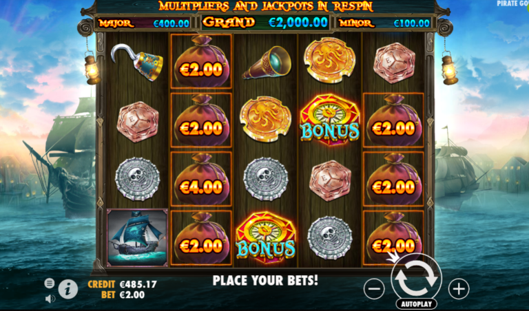 Pirate Gold Online Video Slot