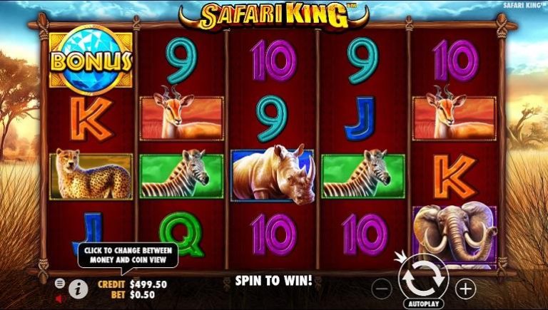 Safari King Online Video Slot