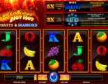 Super Fast Hot Hot Fruits and Diamond Online Video Slot