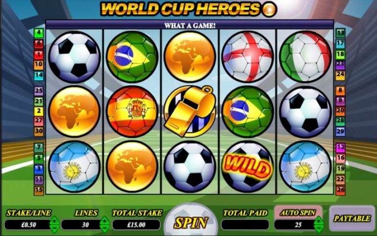 World Cup Heroes Online Video Slot