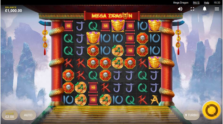 Mega Dragon Online Video Slot
