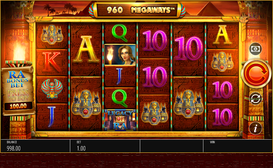 Legacy of Ra Megaways Online Video Slot