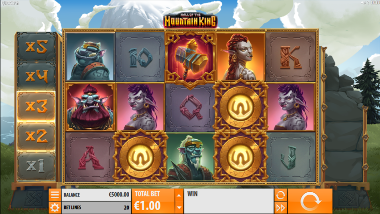 Hall of the Mountain King Online Video Slot