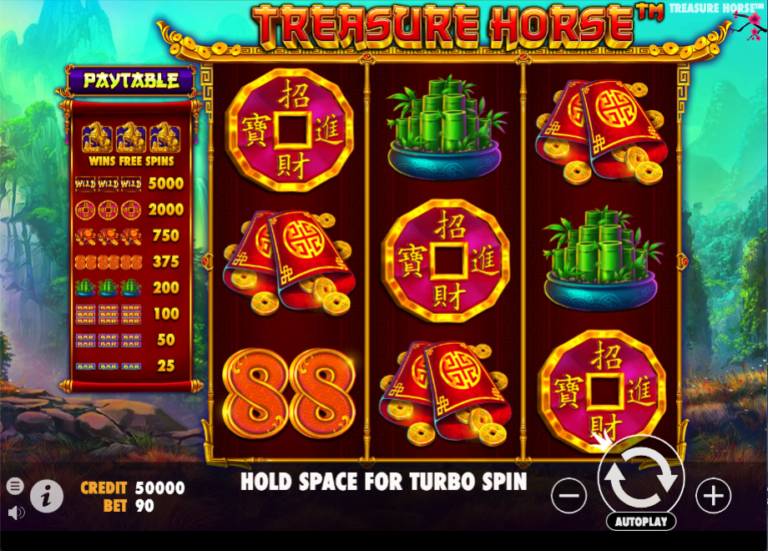 Treasure Horse Online Video Slot