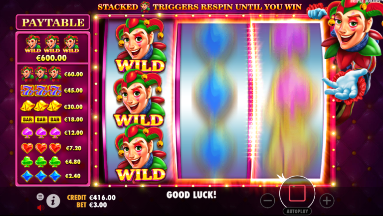 Triple Jokers Online Video Slot