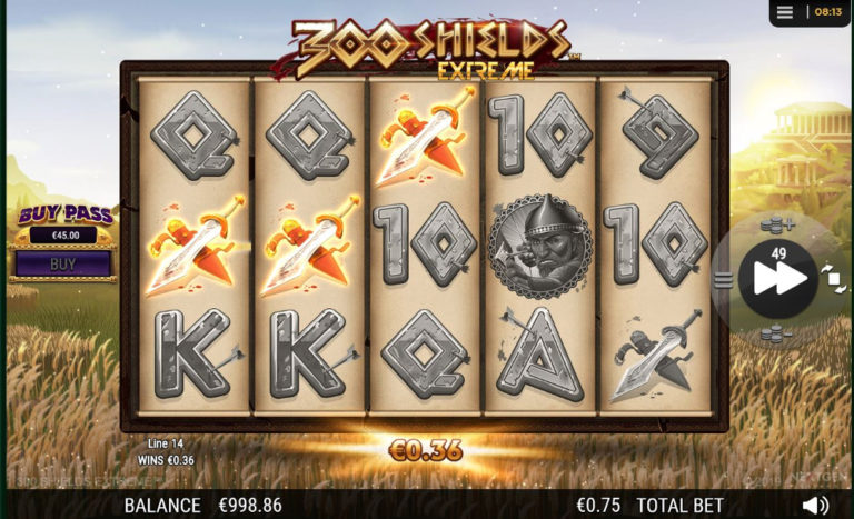 300 Shields Extreme Online Video Slot