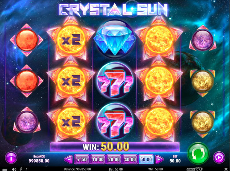 Crystal Sun Online Video Slot
