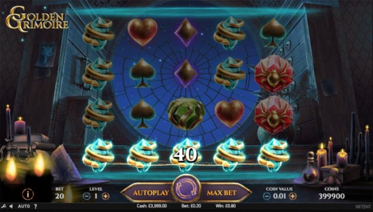 Golden Grimoire Online Video Slot
