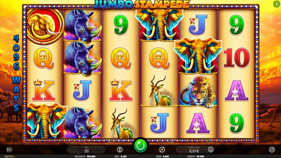 Jumbo Stampede Online Video Slot