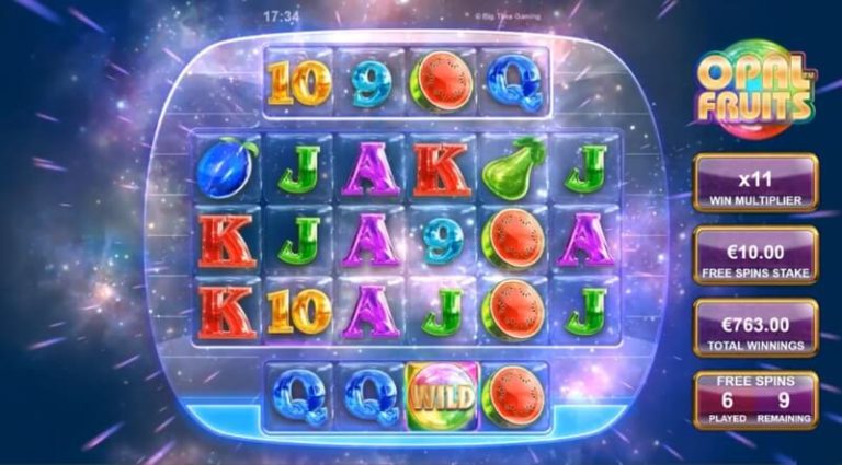 Opal Fruits Online Video Slot