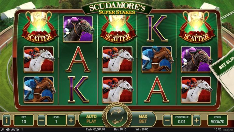 Scudamore’s Super Stakes Online Video Slot