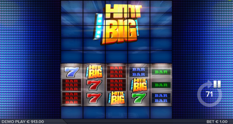 Hit It Big Online Video Slot
