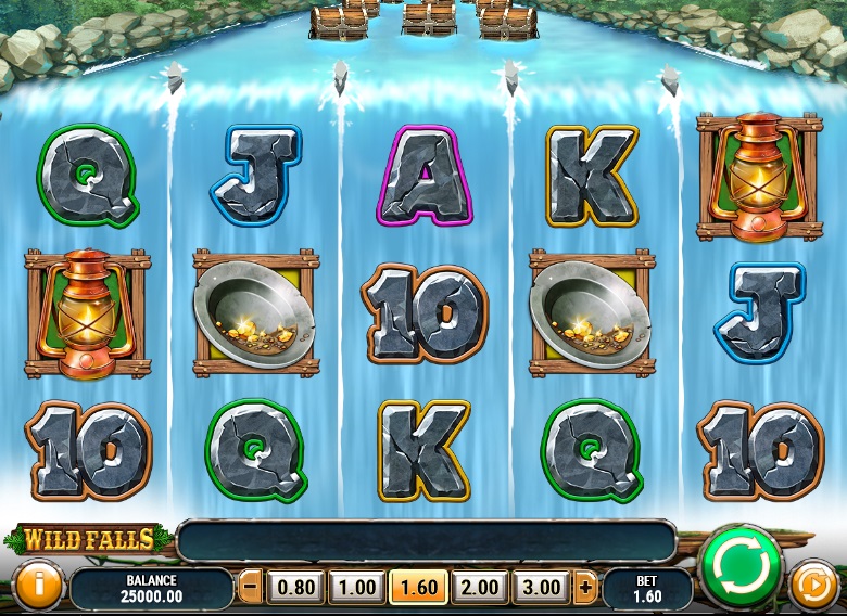 Wild Falls Online Video Slot