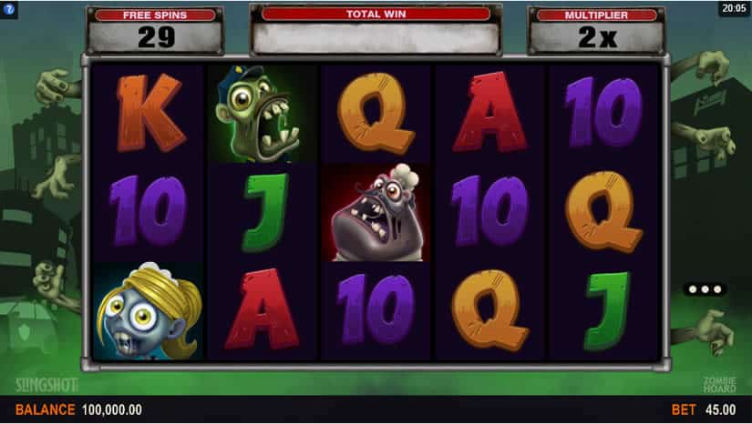 Zombie Hoard Online Video Slot