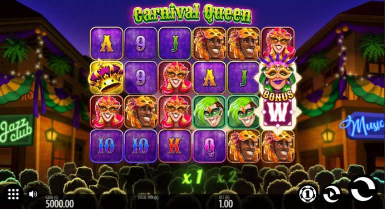Carnival Queen Online Video Slot