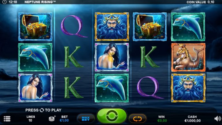 Neptune Rising Online Video Slot