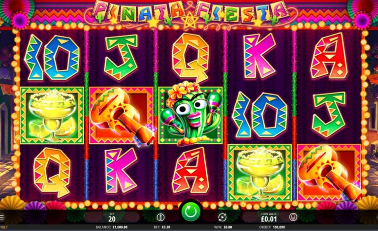 Piñata Fiesta Online Vide0 Slot