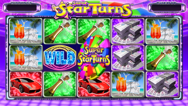 Super StarTurns Online Video Slot