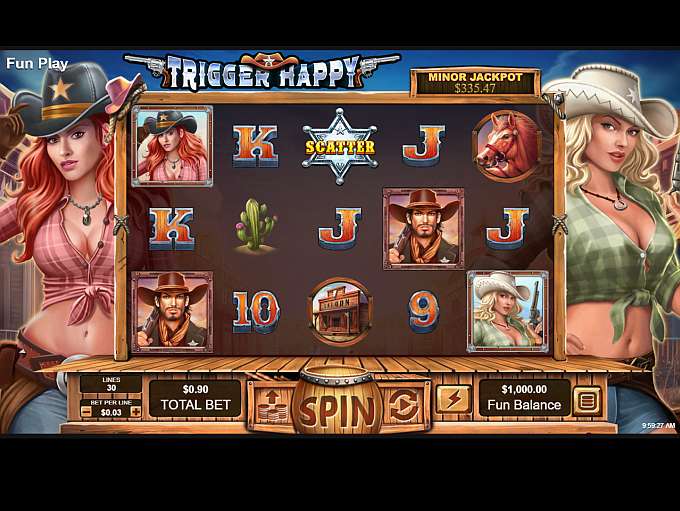 Trigger Happy Online Video Slot