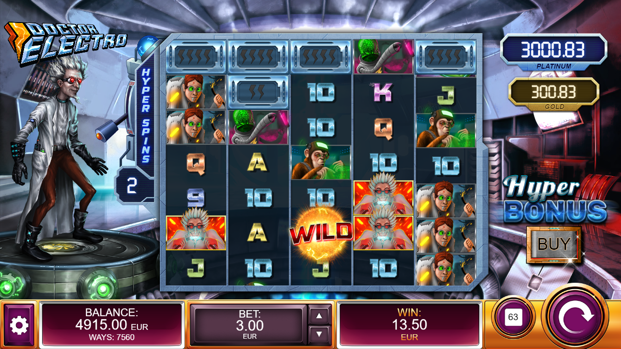 Doctor Electro Online Video Slot