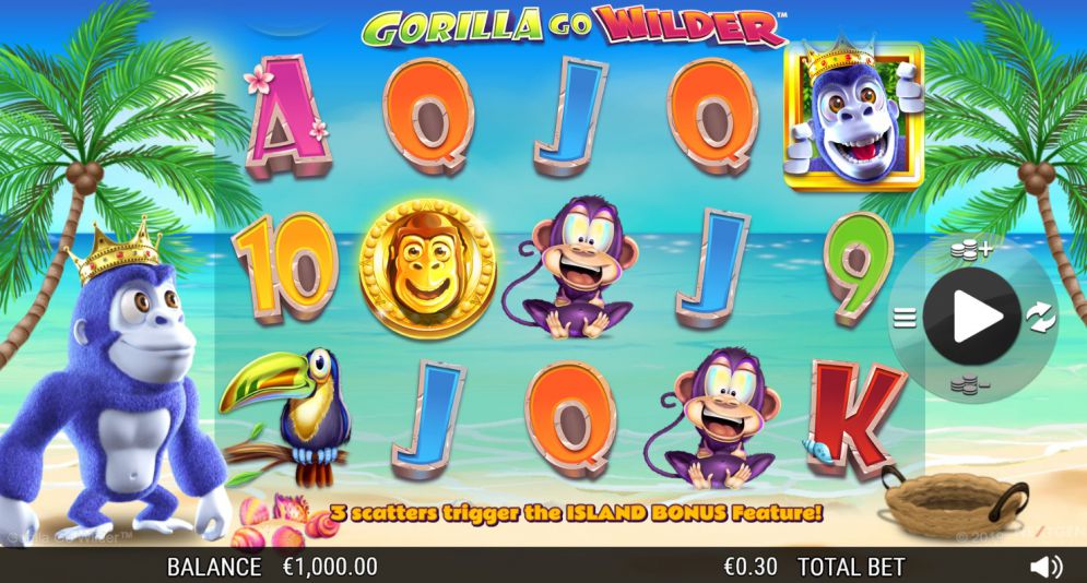 Gorilla Go Wilder Online Video Slot