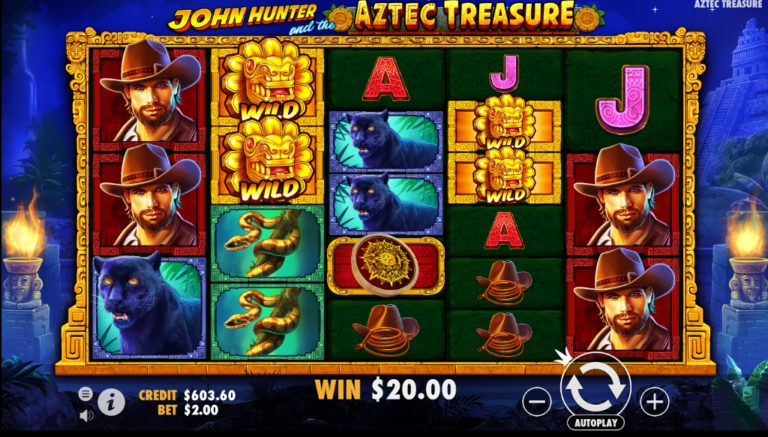 John Hunter and the Aztec Treasure Online Video Slot