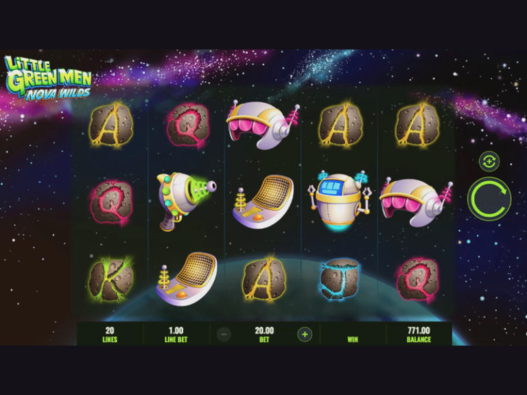 Little Green Men: Nova Wilds Online Video Slot